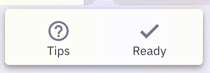 The new ready button