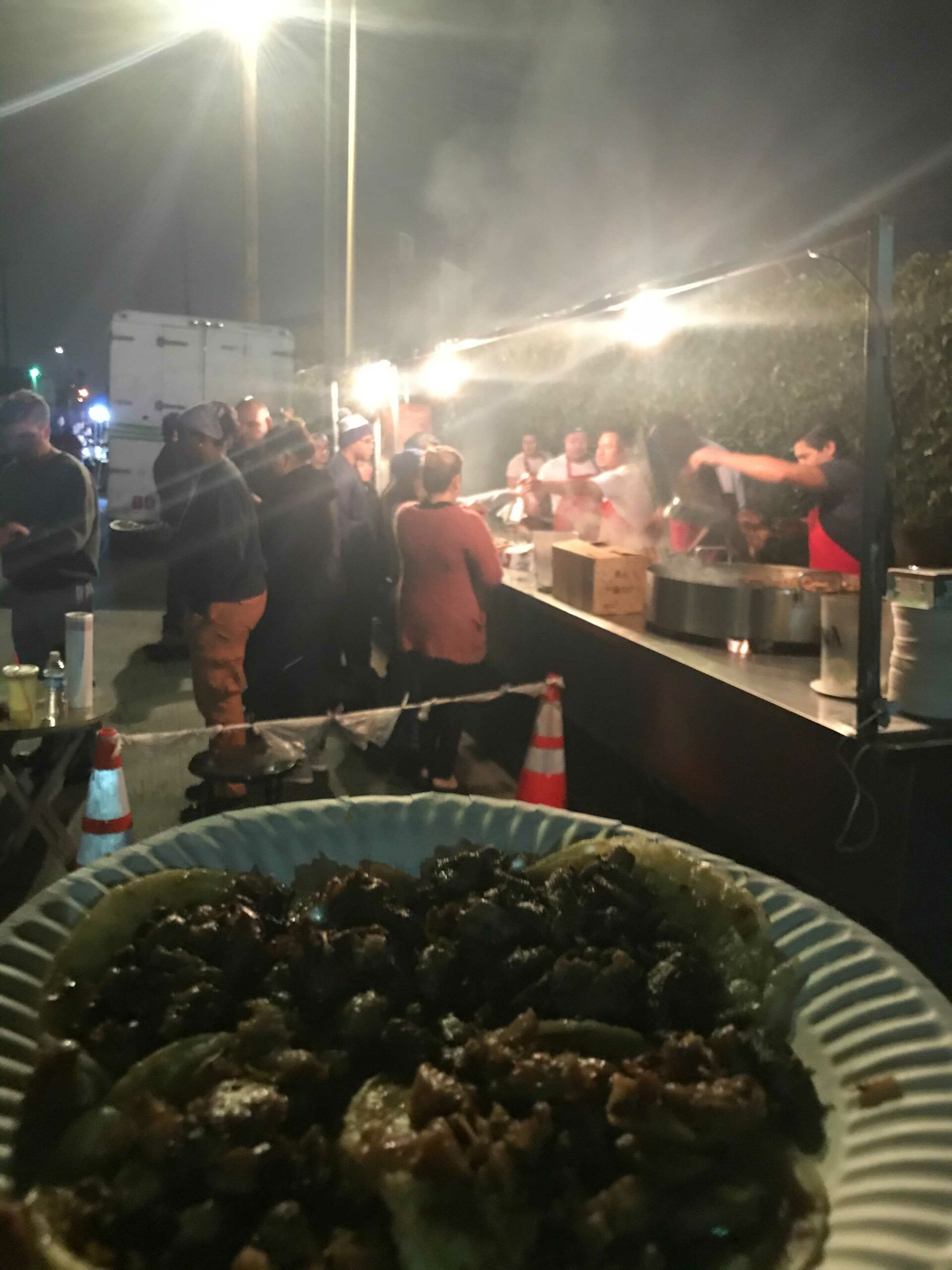 Extremely LA taco experience during our in-person retreat